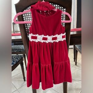 Janie and Jack size 12-18 months Christmas/ Holiday dress.